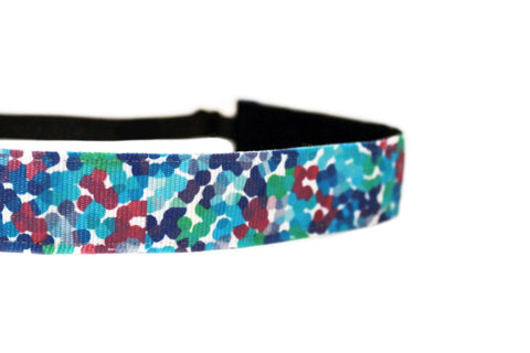 Watercolor Dotties Headband