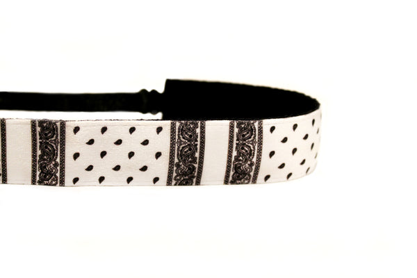 White Bandana Headband