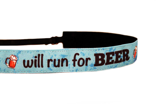 Will Run for Beer Headband